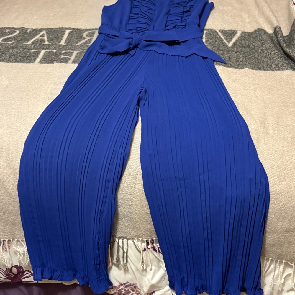 Elegant Blue Women's Jumpsuit